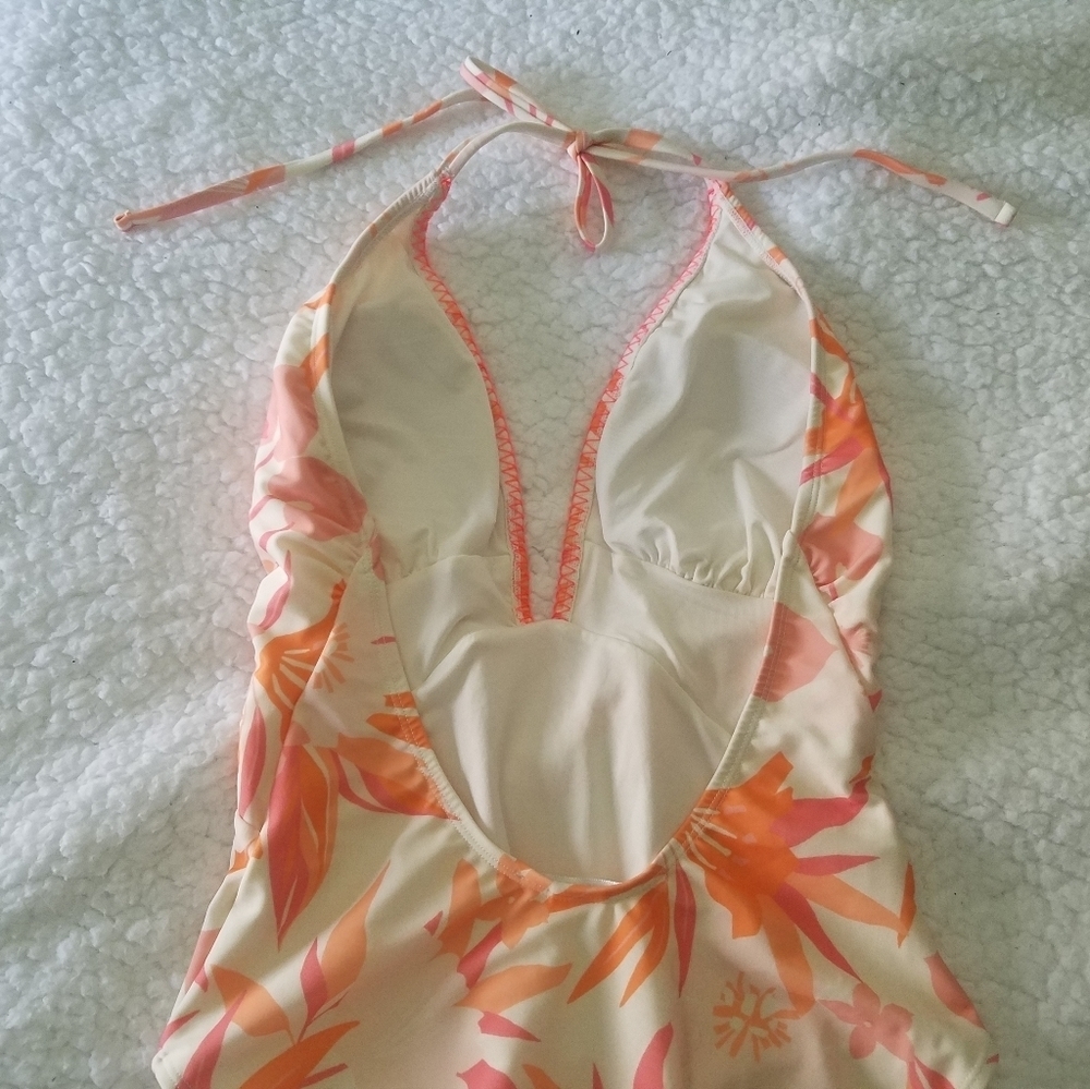 ACCESSORIZE LONDON Orange tropical palm one piece - Picture 13 of 13